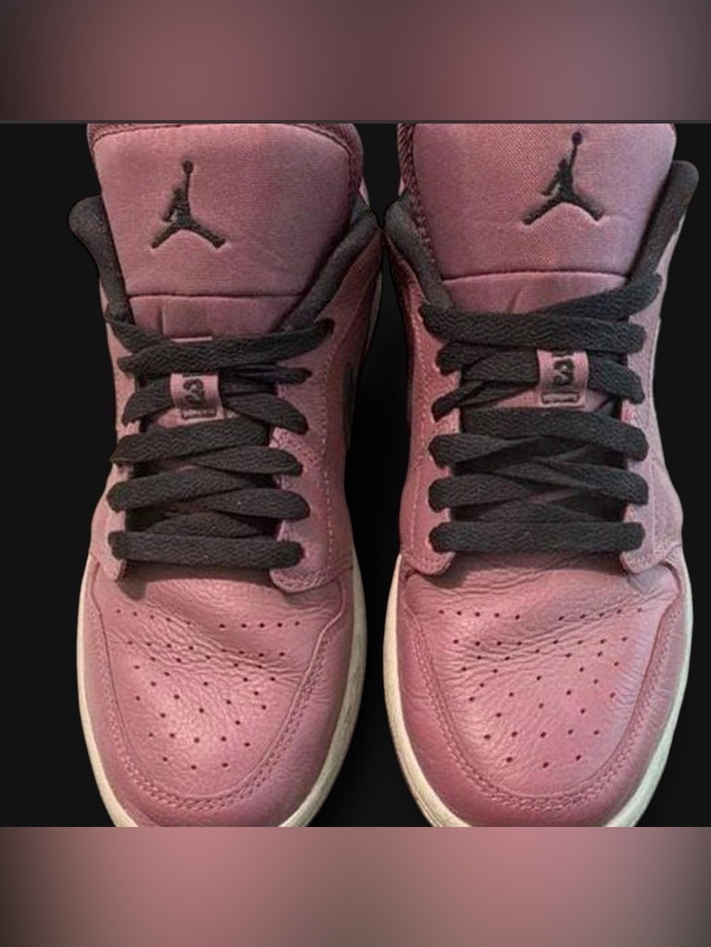 Air Jordan 1 Low SE Light Mulberry Women's Size 8.5 DC7268-500